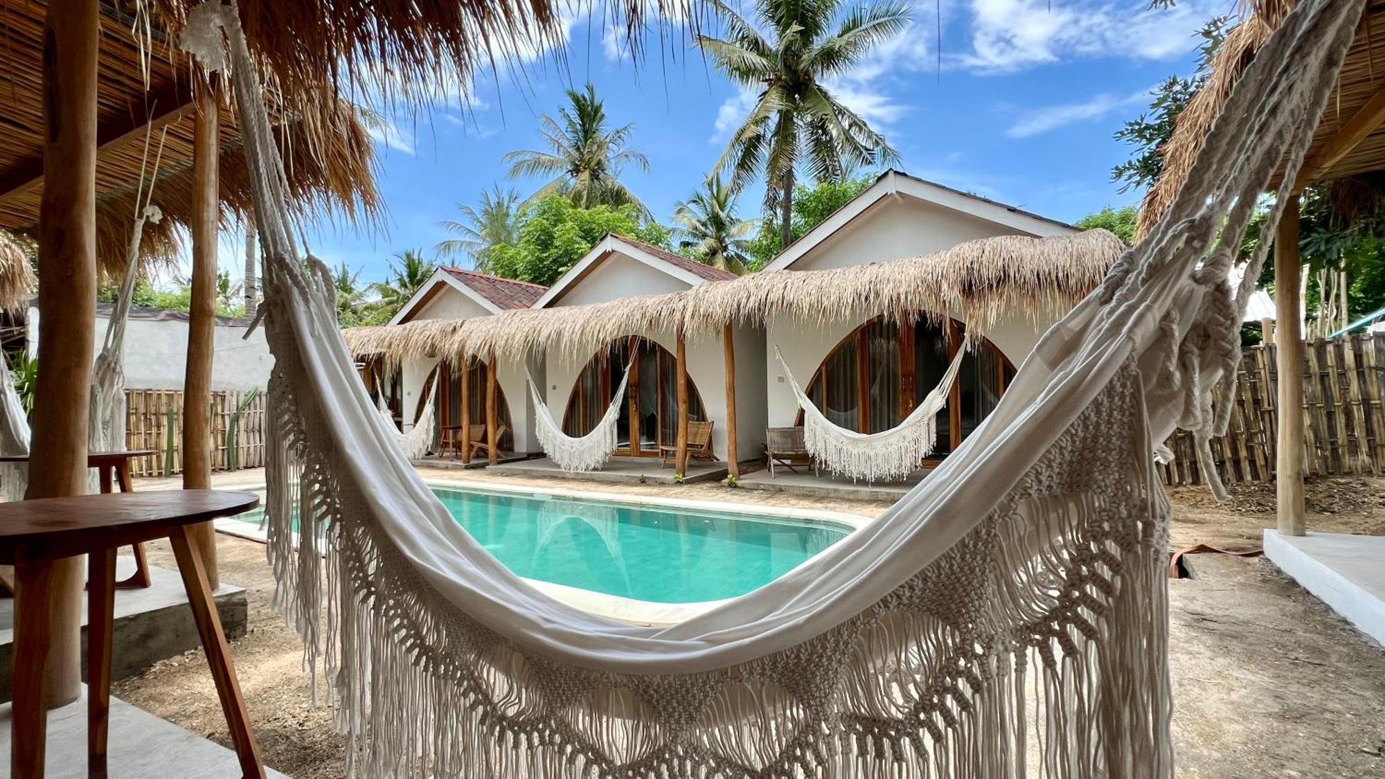 Rumah Canaria Bungalow Gili Trawangan Dış mekan fotoğraf