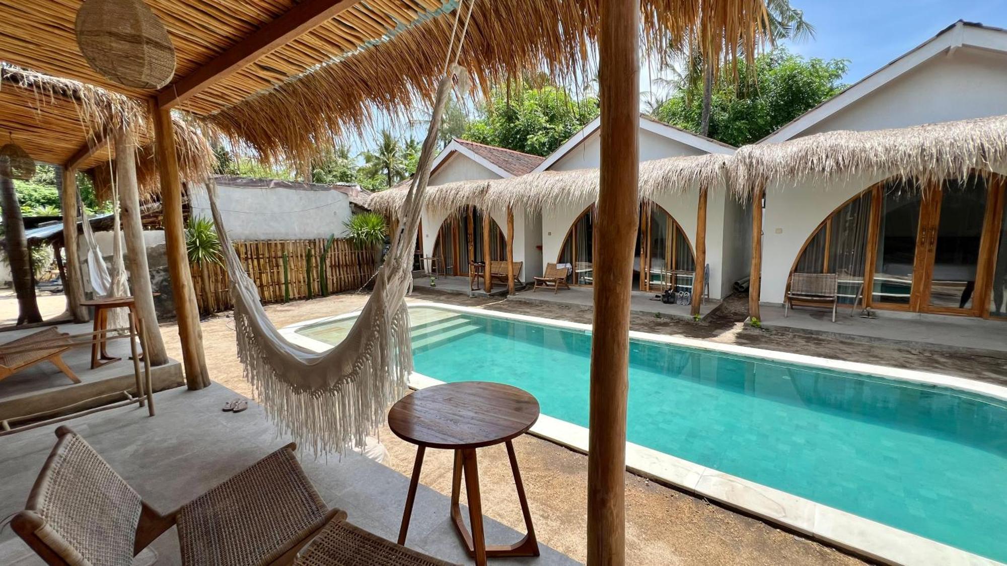Rumah Canaria Bungalow Gili Trawangan Dış mekan fotoğraf