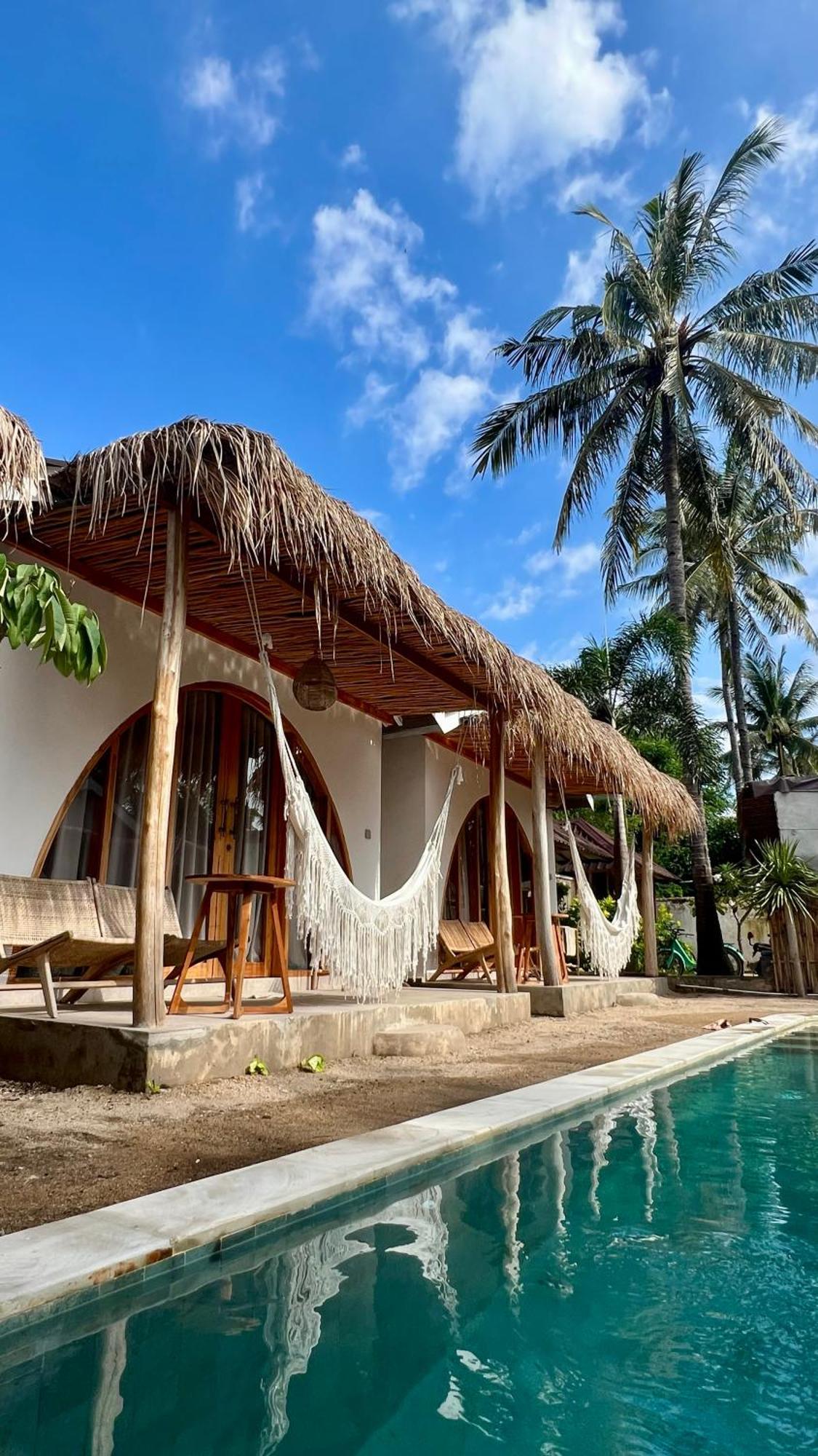 Rumah Canaria Bungalow Gili Trawangan Dış mekan fotoğraf