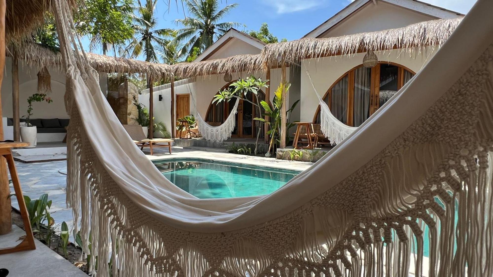 Rumah Canaria Bungalow Gili Trawangan Dış mekan fotoğraf