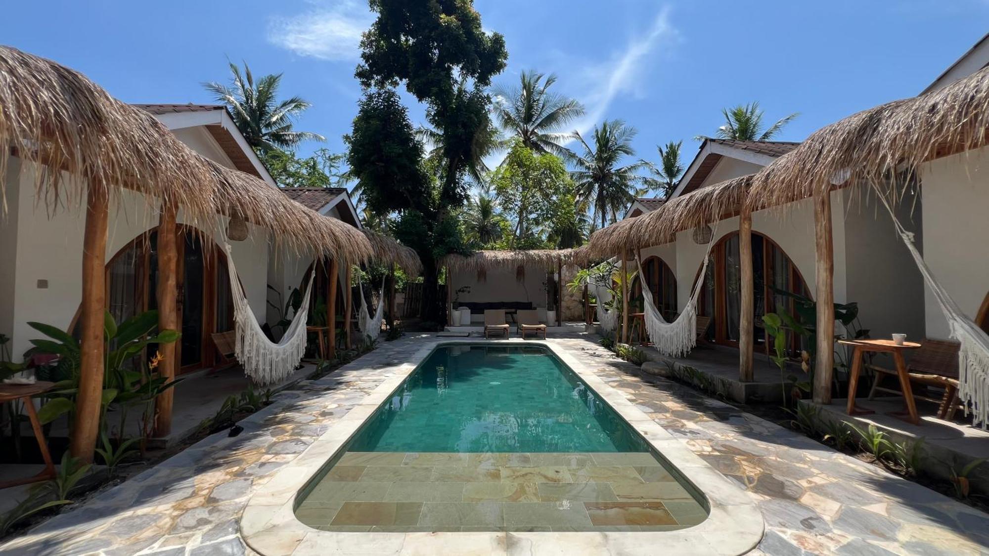 Rumah Canaria Bungalow Gili Trawangan Dış mekan fotoğraf